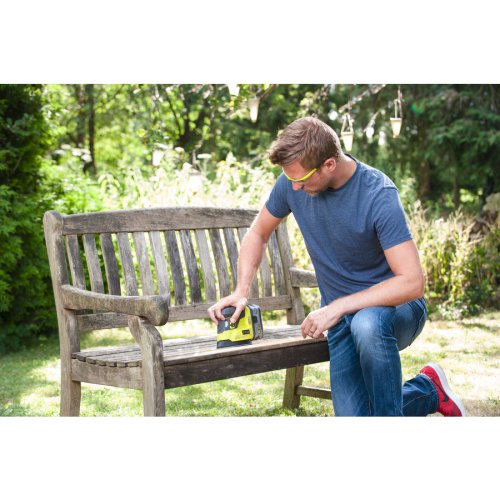 Аккумуляторная дельташлифовальная машина Ryobi ONE+ R18PS-0