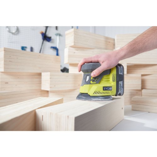 Аккумуляторная дельташлифовальная машина Ryobi ONE+ R18PS-0