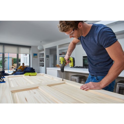 Дрель шуруповерт аккумуляторная Ryobi R18DD3-220S