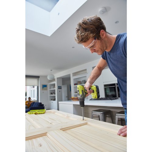 Дрель шуруповерт аккумуляторная Ryobi ONE+ R18DD3-113S