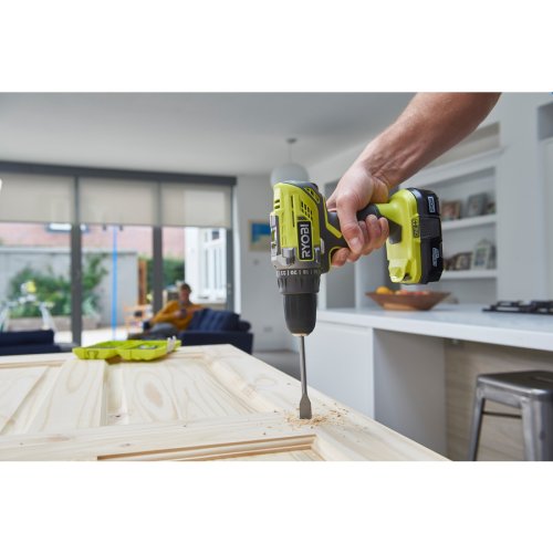 Дрель шуруповерт аккумуляторная Ryobi ONE+ R18DD3-113S