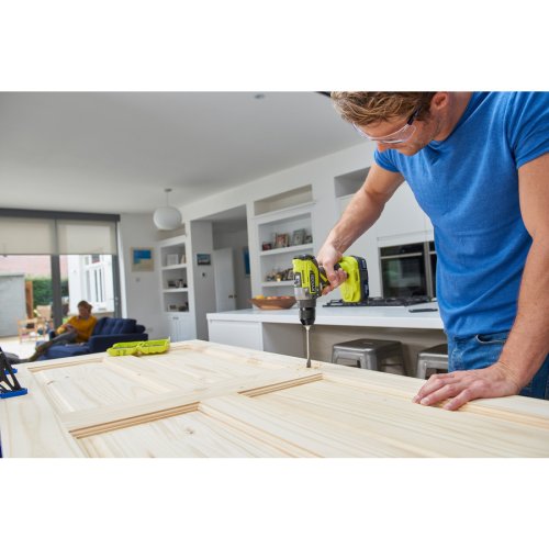 Дрель шуруповерт ударная бесщеточная аккумуляторная Ryobi ONE+ R18PD5-0