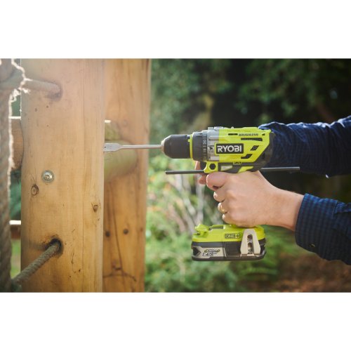 Дрель шуруповерт бесщеточная аккумуляторная Ryobi ONE+ R18PD7-0