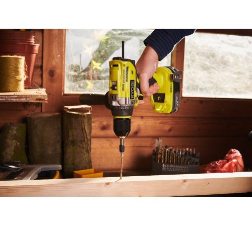 Дрель шуруповерт бесщеточная аккумуляторная Ryobi ONE+ R18PD7-220B