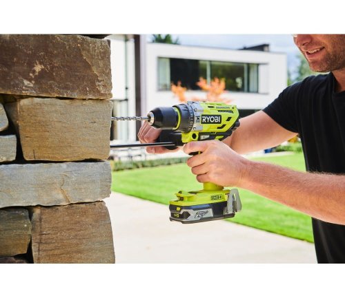 Дрель шуруповерт бесщеточная аккумуляторная Ryobi ONE+ R18PD7-220B