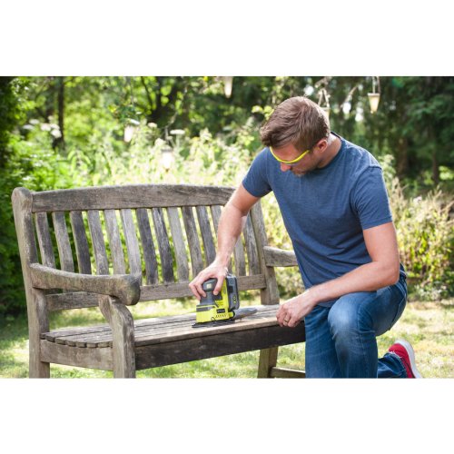 Аккумуляторная вибрационная шлифмашина Ryobi ONE+ R18SS4-0