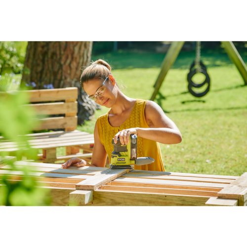 Аккумуляторная вибрационная шлифмашина Ryobi ONE+ R18SS4-0