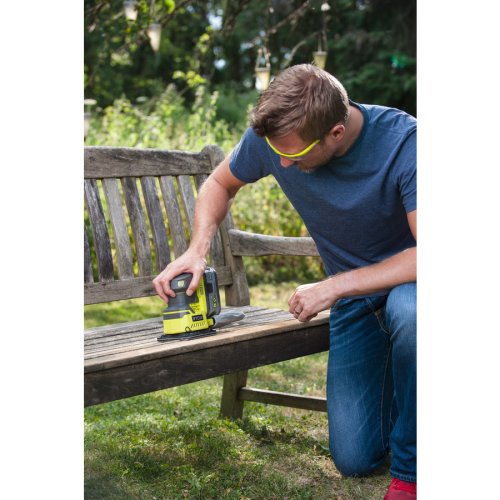 Аккумуляторная вибрационная шлифмашина Ryobi ONE+ R18SS4-0