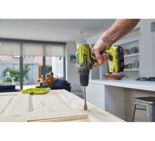 Дрель-шуруповерт аккумуляторная Ryobi ONE+ R18DD3-213S