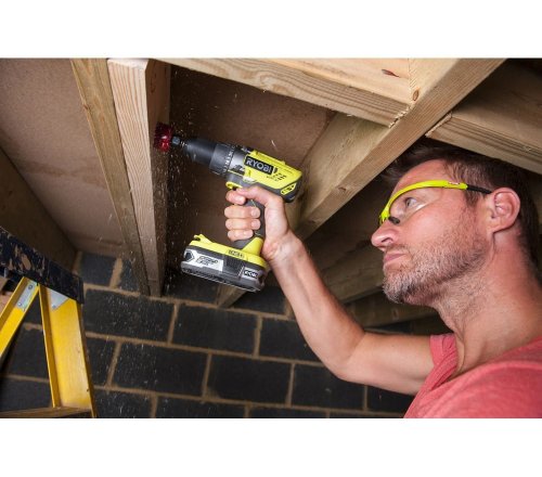 Дрель-шуруповерт аккумуляторная Ryobi ONE+ R18DD3-213S