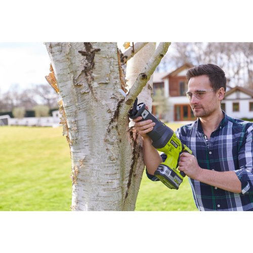 Аккумуляторная сабельная пила Ryobi ONE+ R18RS-0 1.3 А/ч 18В + зарядное