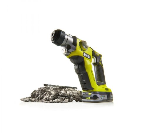 Перфоратор аккумуляторный Ryobi ONE+ R18SDS-0 2.5А/ч 18В + зарядное