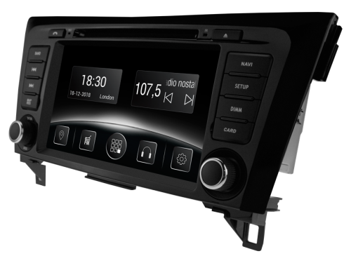 Штатная магнитола Gazer CM6008-J11 Nissan Qashqai, X-Trail (2013-2016)