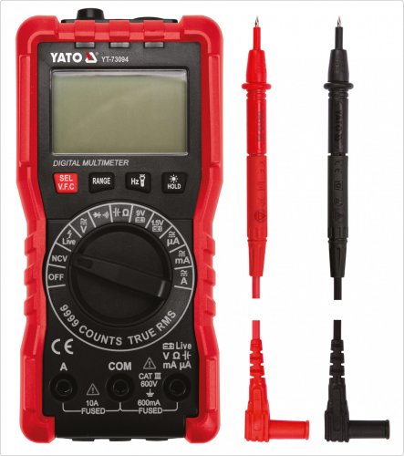 Мультиметр цифровий YATO YT-73094