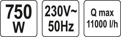 Погружной дренажный насос YATO YT-85341