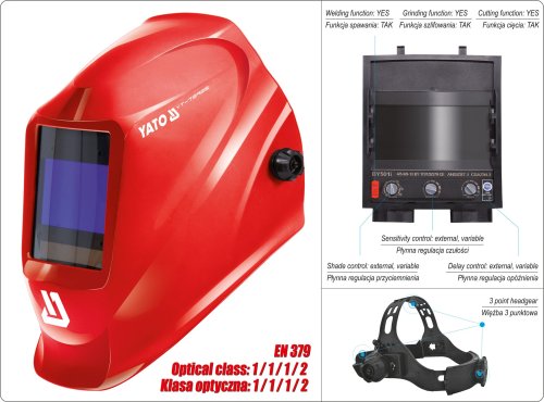 Сварочная маска YATO YT-73925