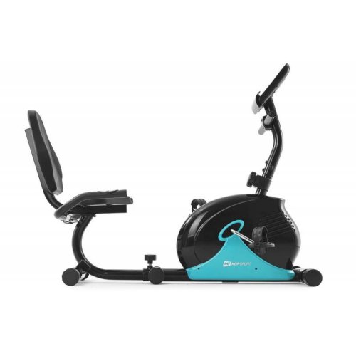 Горизонтальный велотренажер Hop-Sport HS-030L Rapid Black/Turquoise