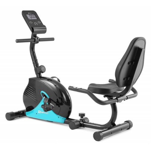 Горизонтальный велотренажер Hop-Sport HS-030L Rapid Black/Turquoise