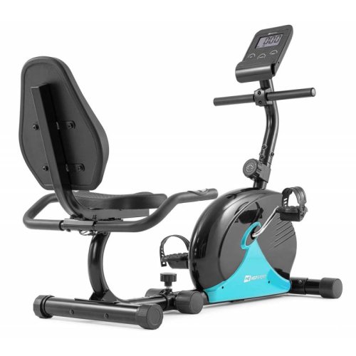 Горизонтальный велотренажер Hop-Sport HS-030L Rapid Black/Turquoise