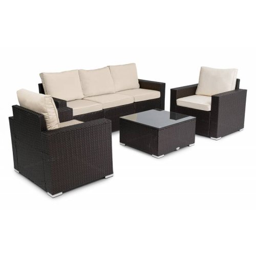 Набор садовой мебели Di Volio PRATO DV-018GF Коричневый/Бежевый