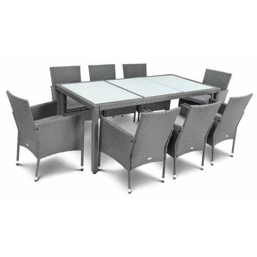 Набор садовой мебели Di Volio VERONA 8+1 Grey