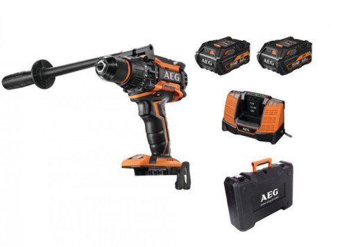 Дрель шуруповерт аккумуляторная AEG BSB18BLLI-602C