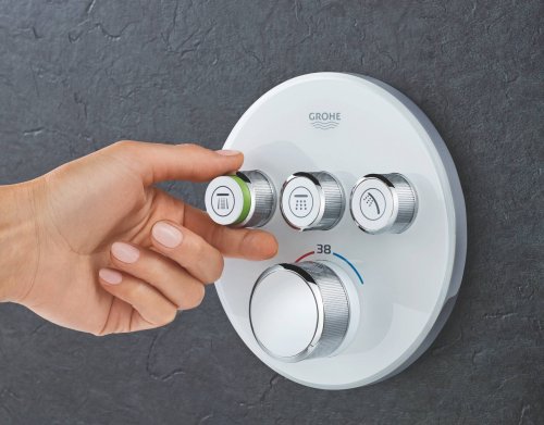 Смеситель скрытого монтажа Grohe Grohtherm SmartControl 29904LS0