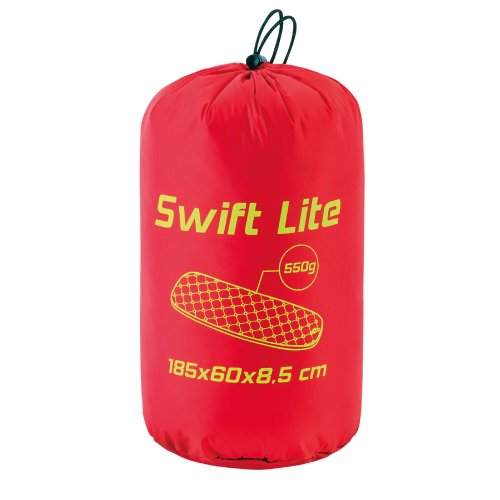 Коврик туристический Ferrino Swift Lite Plus Pillow w/pump Red