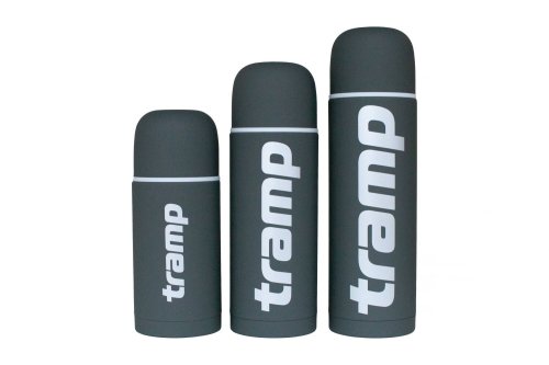 Термос Tramp Soft Touch 1.2 л серый TRC-110-grey