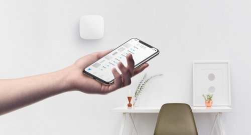 Інтелектуальний центр системи безпеки Ajax Hub Plus білий (GSM + Ethernet + Wi-Fi + 3G)