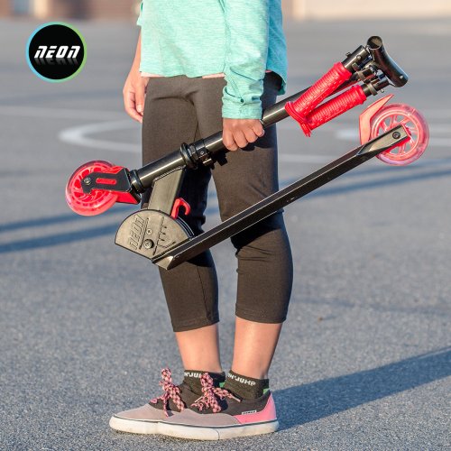 Самокат Neon Vector Красный N101178