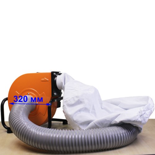 Компактный передвижной стружкоотсос WorkMan DC30A