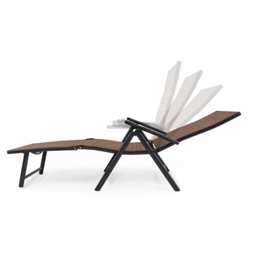 Садовый шезлонг Di Volio Bolzano DV-006ASL коричневый