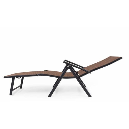 Садовый шезлонг Di Volio Bolzano DV-006ASL коричневый