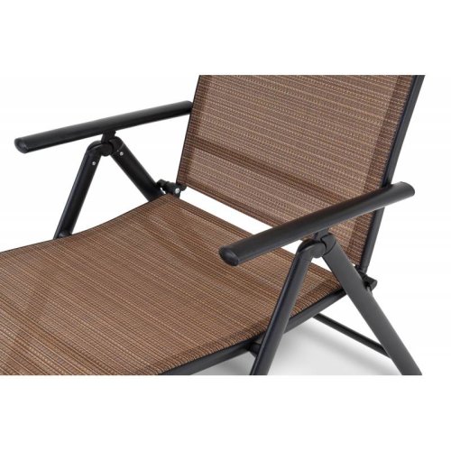 Садовый шезлонг Di Volio Bolzano DV-006ASL коричневый