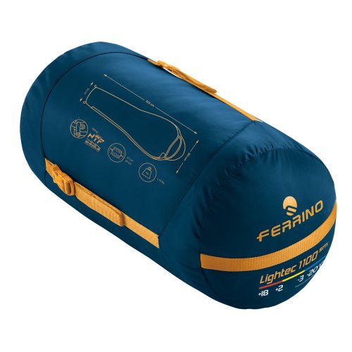 Спальный мешок Ferrino Lightec SM 1100/-3°C Blue/Yellow (Left)