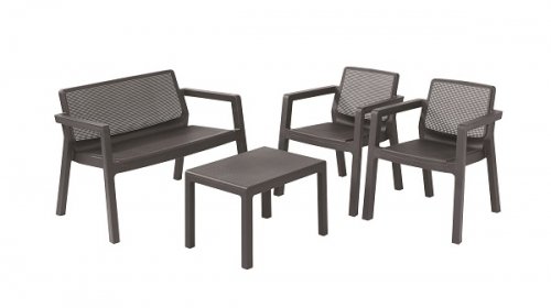 Набор мебели Keter Emily set серый