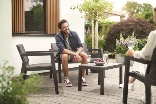 Набор мебели Keter Emily set серый