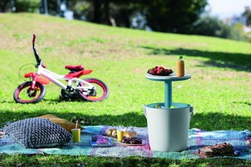 Стол-сундук Keter Go Bar кремовый