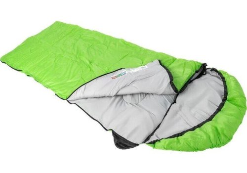 Спальный мешок Кемпинг Peak 200L с капюшоном зеленый