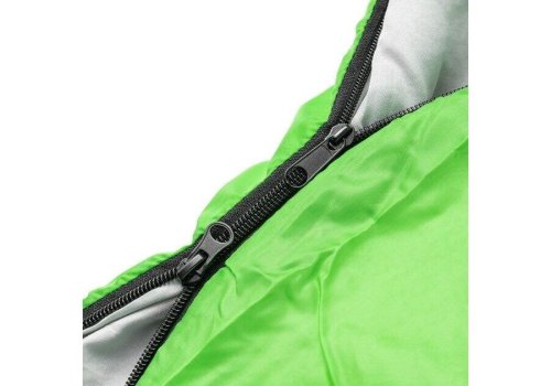 Спальный мешок Кемпинг Peak 200L с капюшоном зеленый