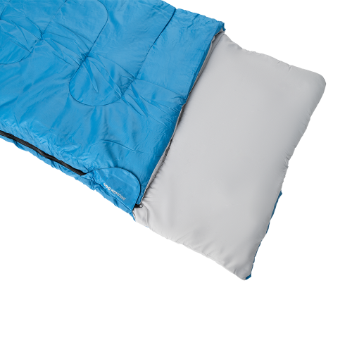 Спальный мешок Кемпинг Rest 250R с подушкой синий