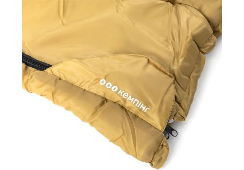 Спальный мешок Кемпинг Solo 200L золотой