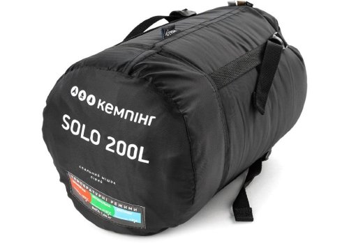Спальный мешок Кемпинг Solo 200L золотой