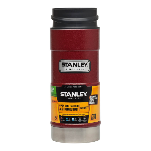 Термокружка Stanley Classic One Hand 0,35 л Красная