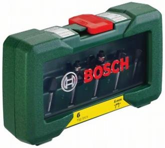 Набор фрез Bosch 6 нм SET 6 MM хвост. PROMOLINE