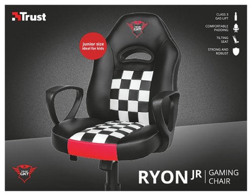 Игровое кресло Trust Ryon Junior Black
