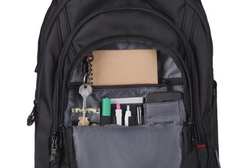 Рюкзак Wenger Ibex 125th 16" Slim черный