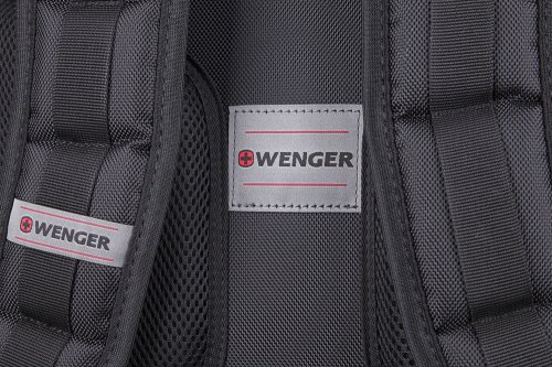 Рюкзак Wenger Ibex 125th 16" Slim черный