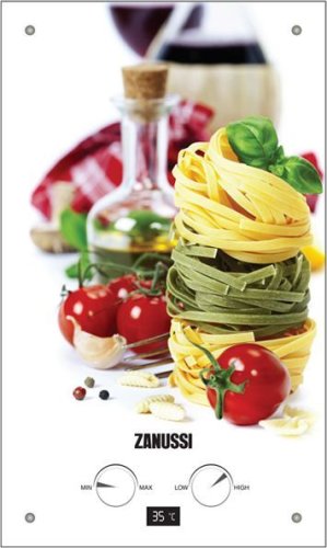 Газовий проточний воднонагрівач Zanussi GWH 10 Fonte Glass La Spezia